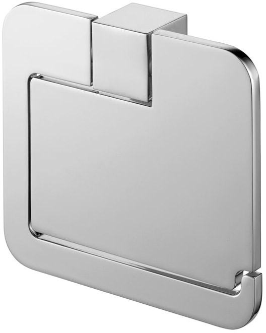 BISK Futura silver toiletpapierhouder chroom 02991