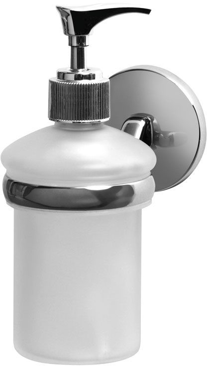 BISK Chroma zeepdispenser 150 ml chroom 01434