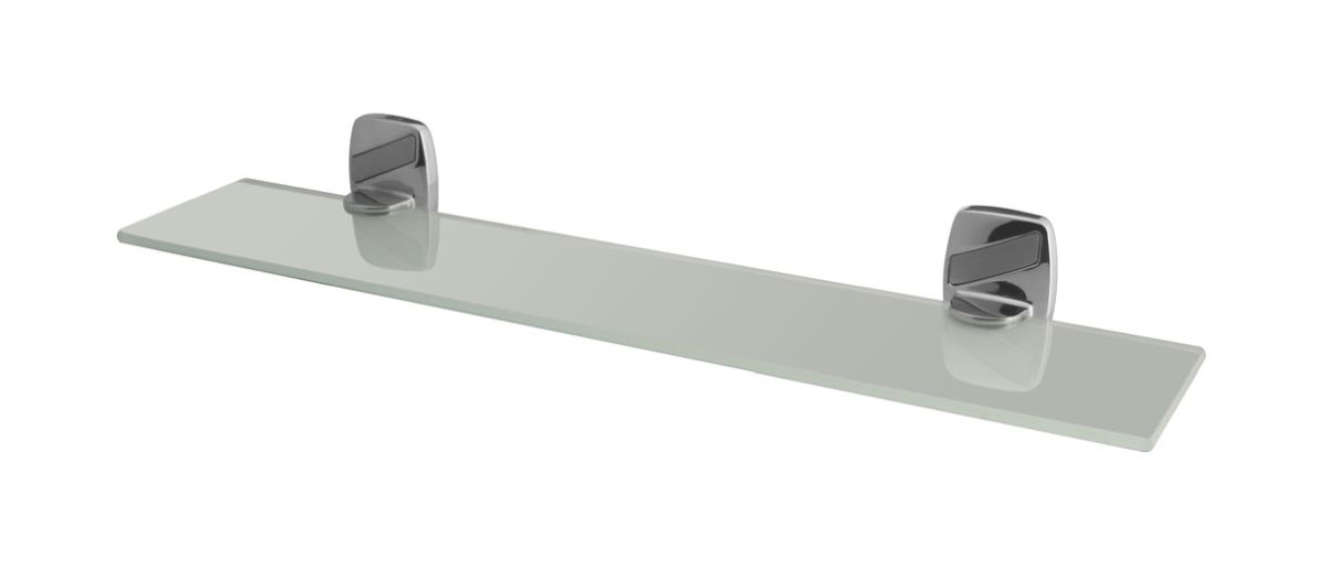 BISK Oregon plank 50 cm wit-chroom 79701