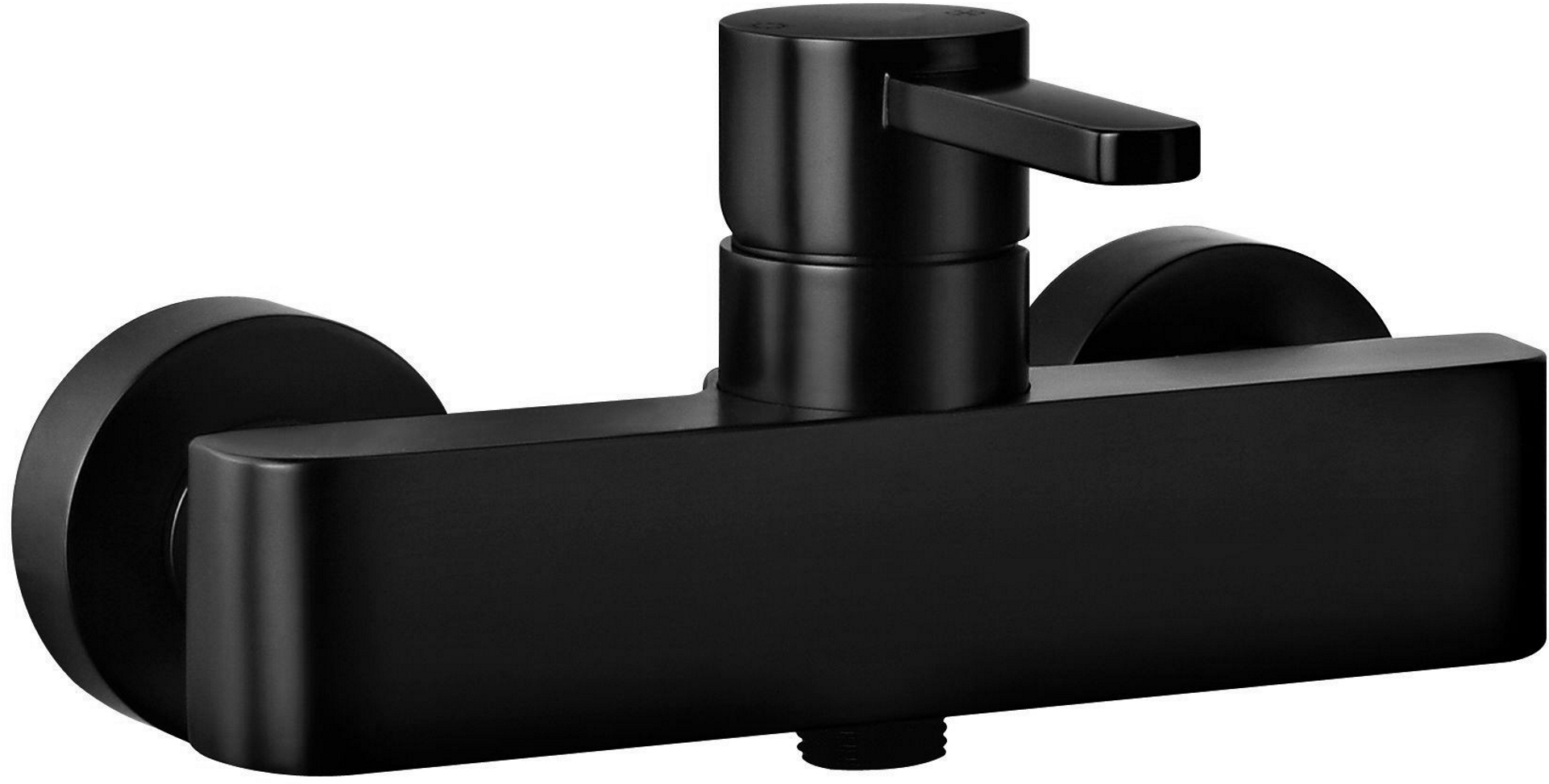 Omnires Darling douchekraan wand zwart DA5040BL