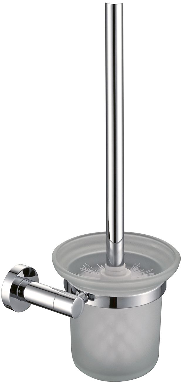 Omnires Modern Project toiletborstel ingeschroefd chroom MP60620CR