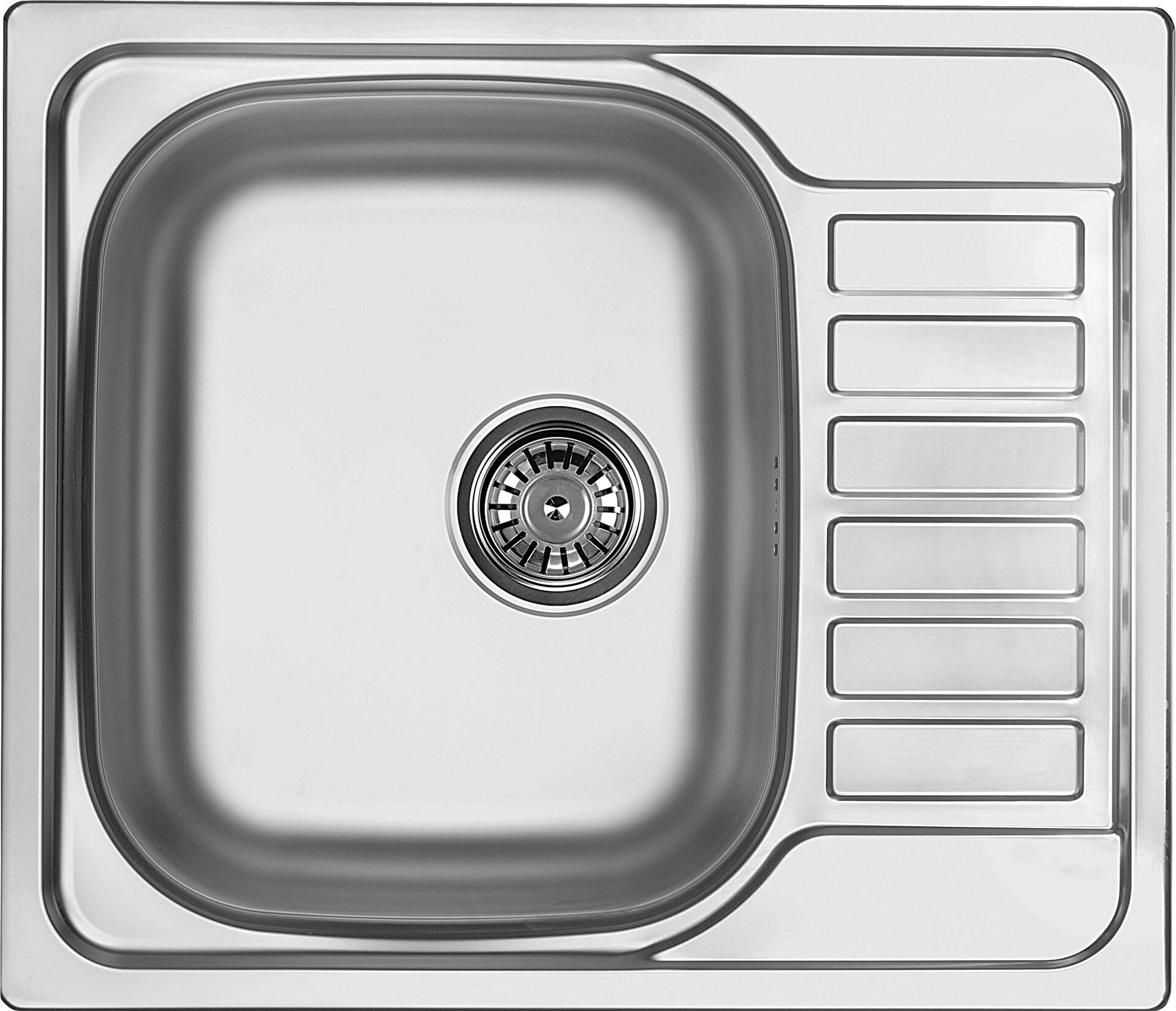 Deante Soul stalen spoelbak 58x50 cm ZEO_311A