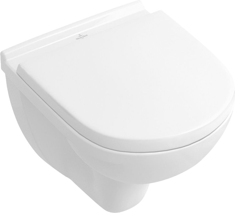 Villeroy & Boch O.Novo combi-pack set met zitting hangend wit 5688H1R1