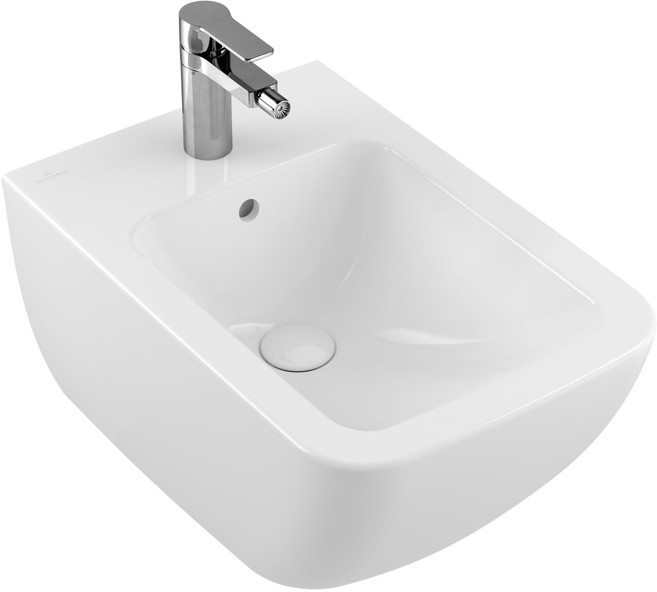 Villeroy & Boch Venticello bidet wandhangend wit 44110001