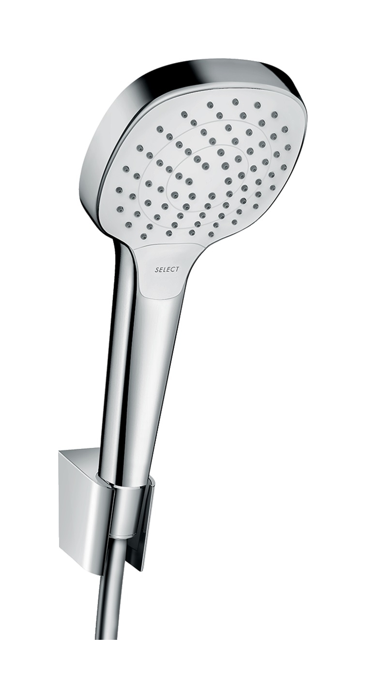 Hansgrohe Croma doucheset wand chroom-wit 26413400