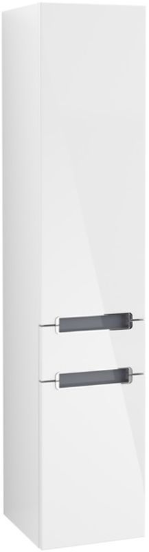 Villeroy & Boch Subway 2.0 kast 35x37x165 cm hangend langs de zijkant wit A70710DH