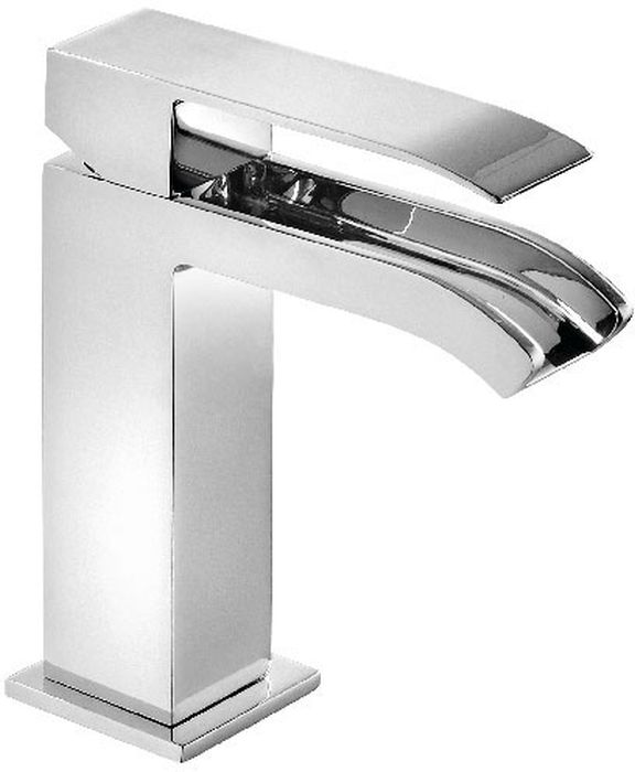 Tres Cuadro-Tres wastafelkraan staand chroom 006.110.01