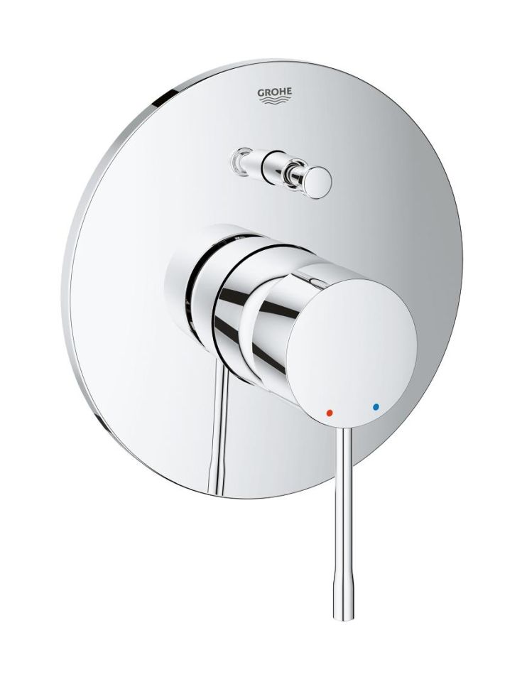 Grohe Essence bad- en douchekraan inbouw StarLight Chrome 19285001