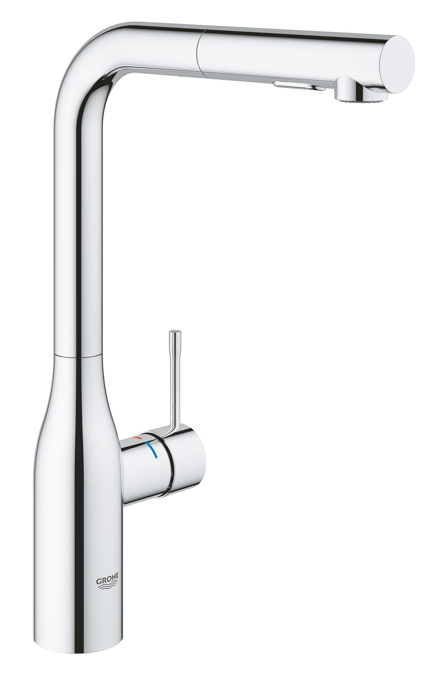Grohe Essence keukenkraan staand StarLight Chrome 30270000