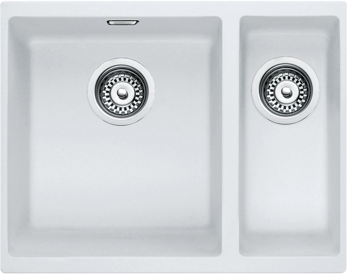 Franke Sirius tectoniet spoelbak 56x44 cm wit 125.0331.036