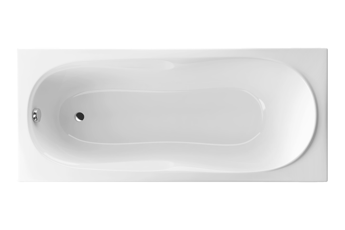 Excellent Sekwana rechthoekig bad 149.5x71 cm wit WAEX.SEK15WH