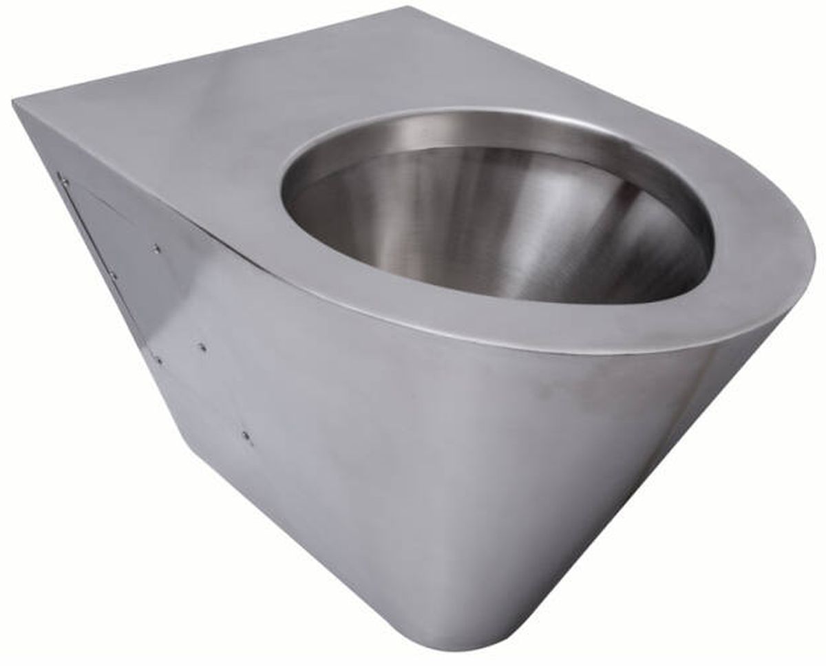 Faneco toiletpot hangend vandalismebestendig glans N13018