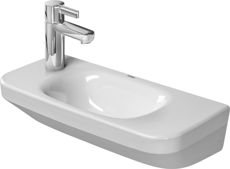 Duravit DuraStyle wastafel 50x22 cm rechthoekig klassiek wit glans 0713500009
