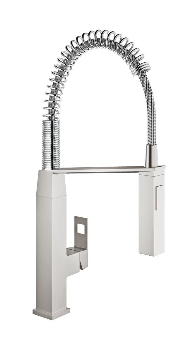 Grohe Eurocube keukenkraan staand SuperSteel 31395DC0