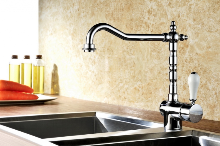 Blue Water Sycylia keukenkraan staand chroom 5901730610826