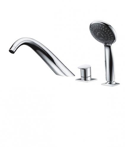 Blue Water Rogo bad- en douchekraan boven de badkuip chroom ROG-BWW.080C
