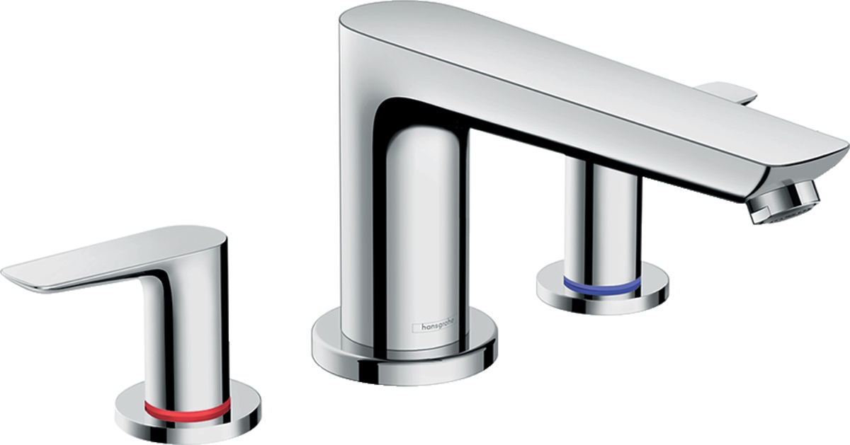 Hansgrohe Talis E bad- en douchekraan boven de badkuip chroom 71747000