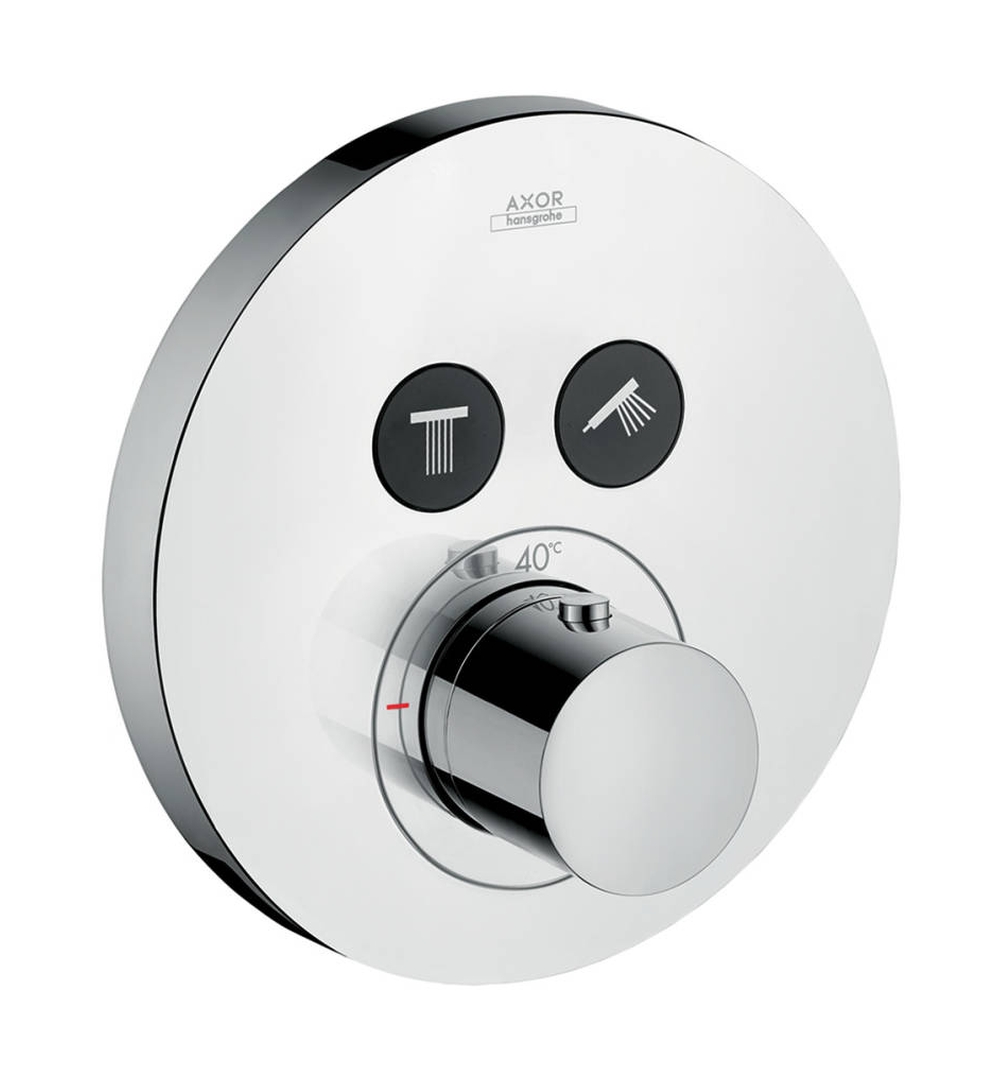 Axor ShowerSelect bad- en douchekraan inbouw met thermostaat chroom 36723000