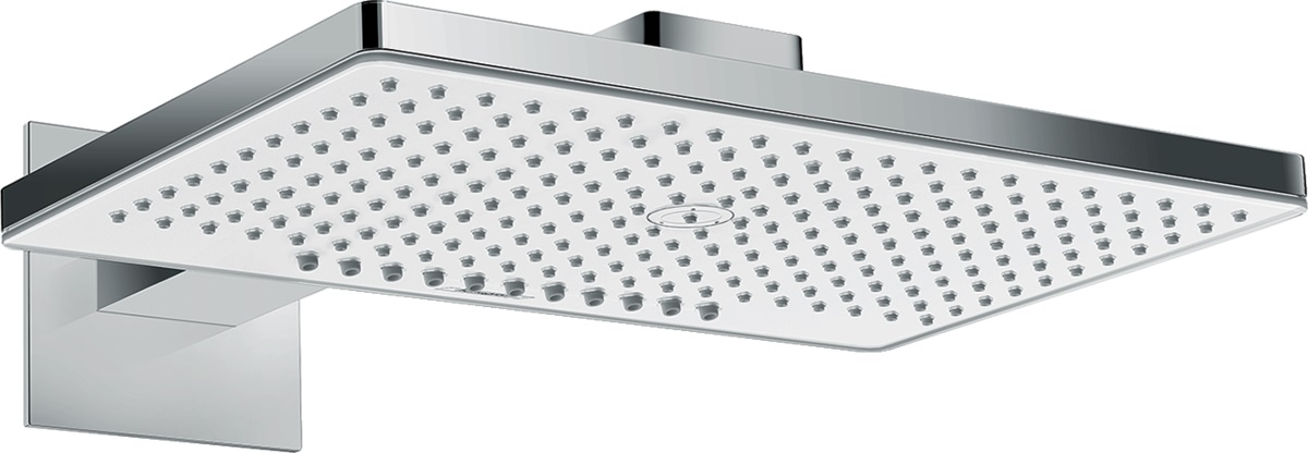 Hansgrohe Rainmaker Select regendouche 46.6x30 cm rechthoekig chroom-wit 24005400