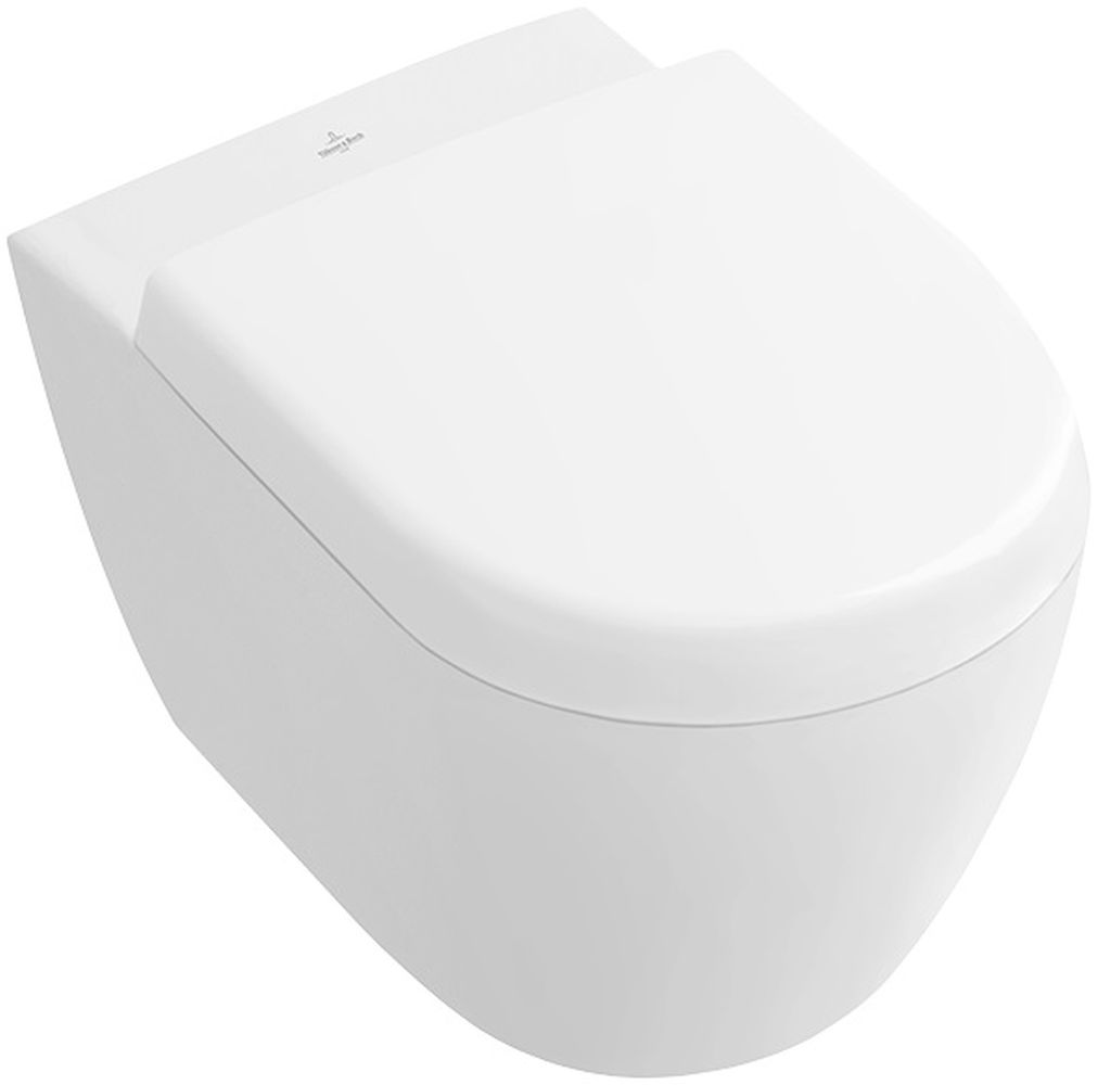 Villeroy & Boch Subway 2.0 toiletpot hangend zonder kraag wit 5606R0R1