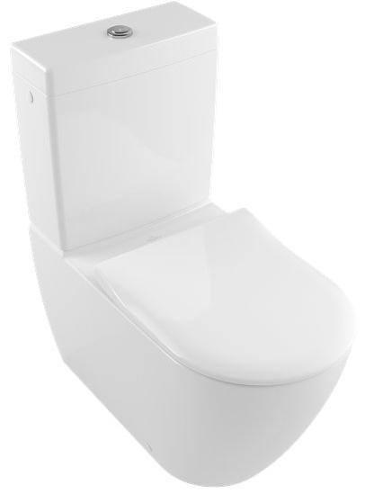 Villeroy & Boch Subway 2.0 toiletpot staand zonder kraag wit 5617R0R1