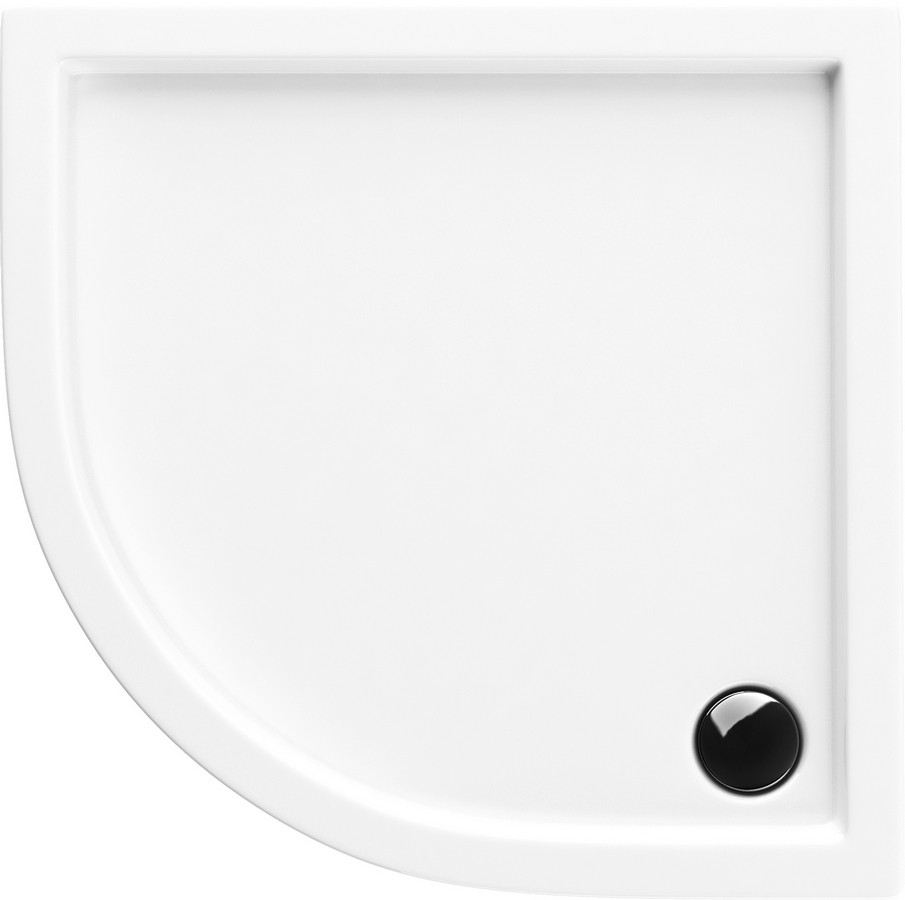 Schedpol Caspar halfronde douchebak 90x90 cm wit 3.264