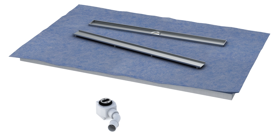 Schedpol Base tegelbare douchebak 100 cm 10.012/OLDB