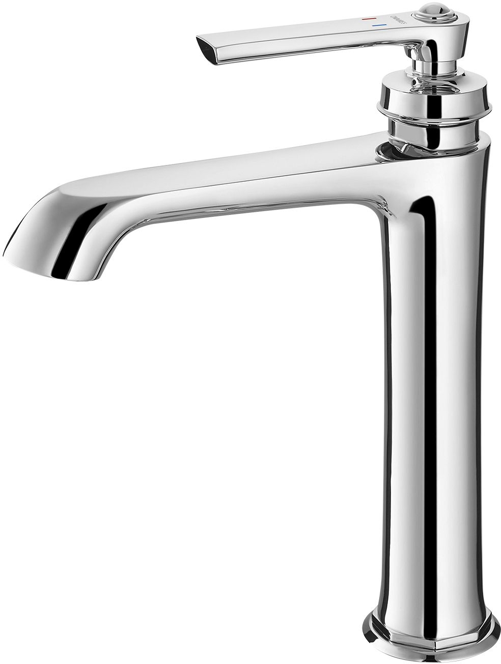 Omnires Armance wastafelkraan staand chroom AM5212CR