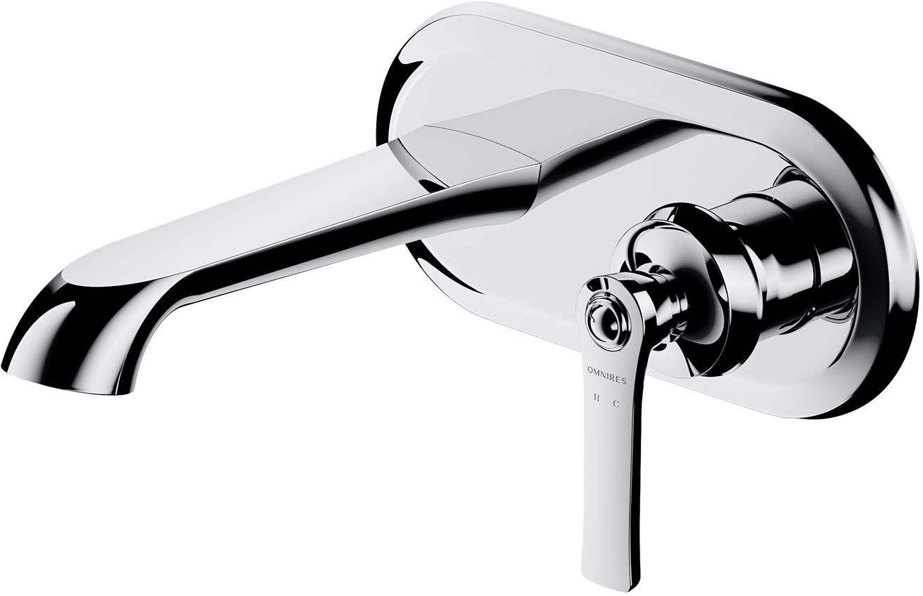 Omnires Armance wastafelkraan inbouw chroom AM5215CR