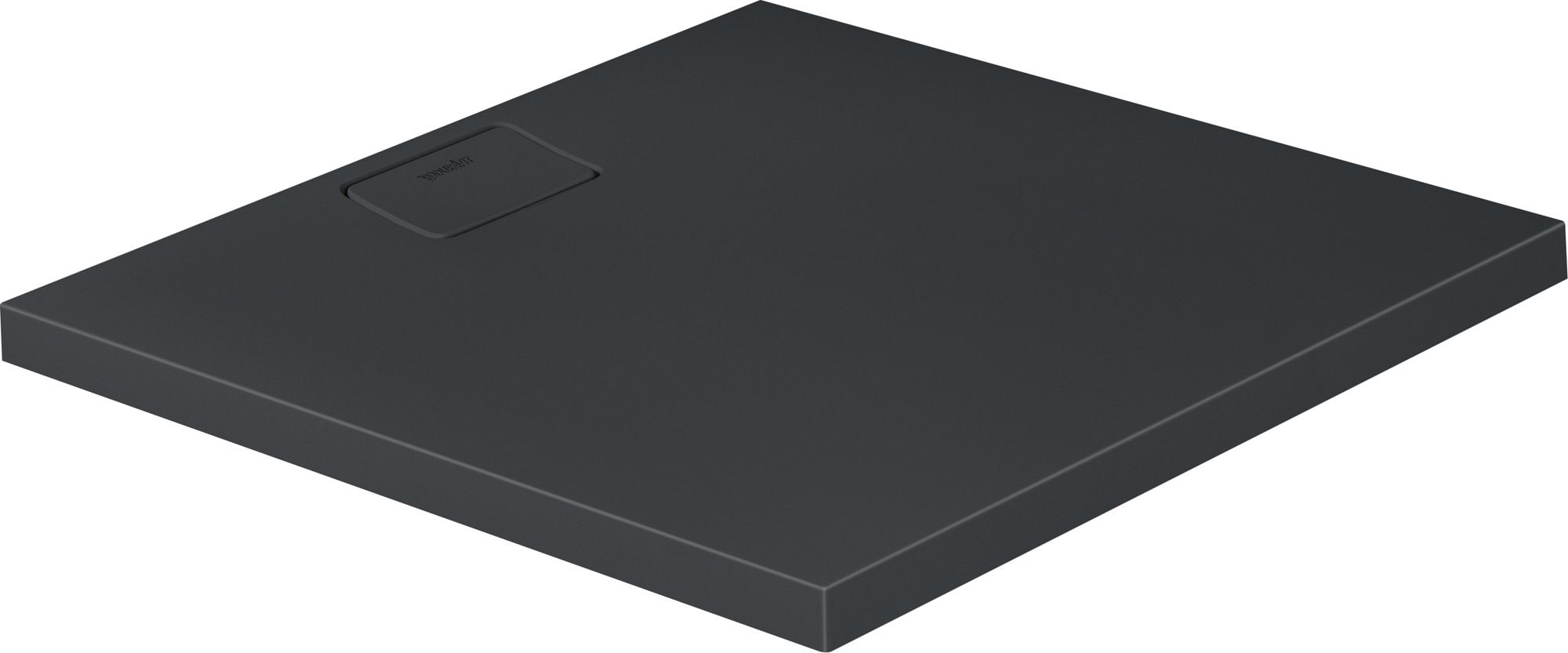 Duravit Stonetto vierkante douchebak 90x90 cm antraciet 720146680000000