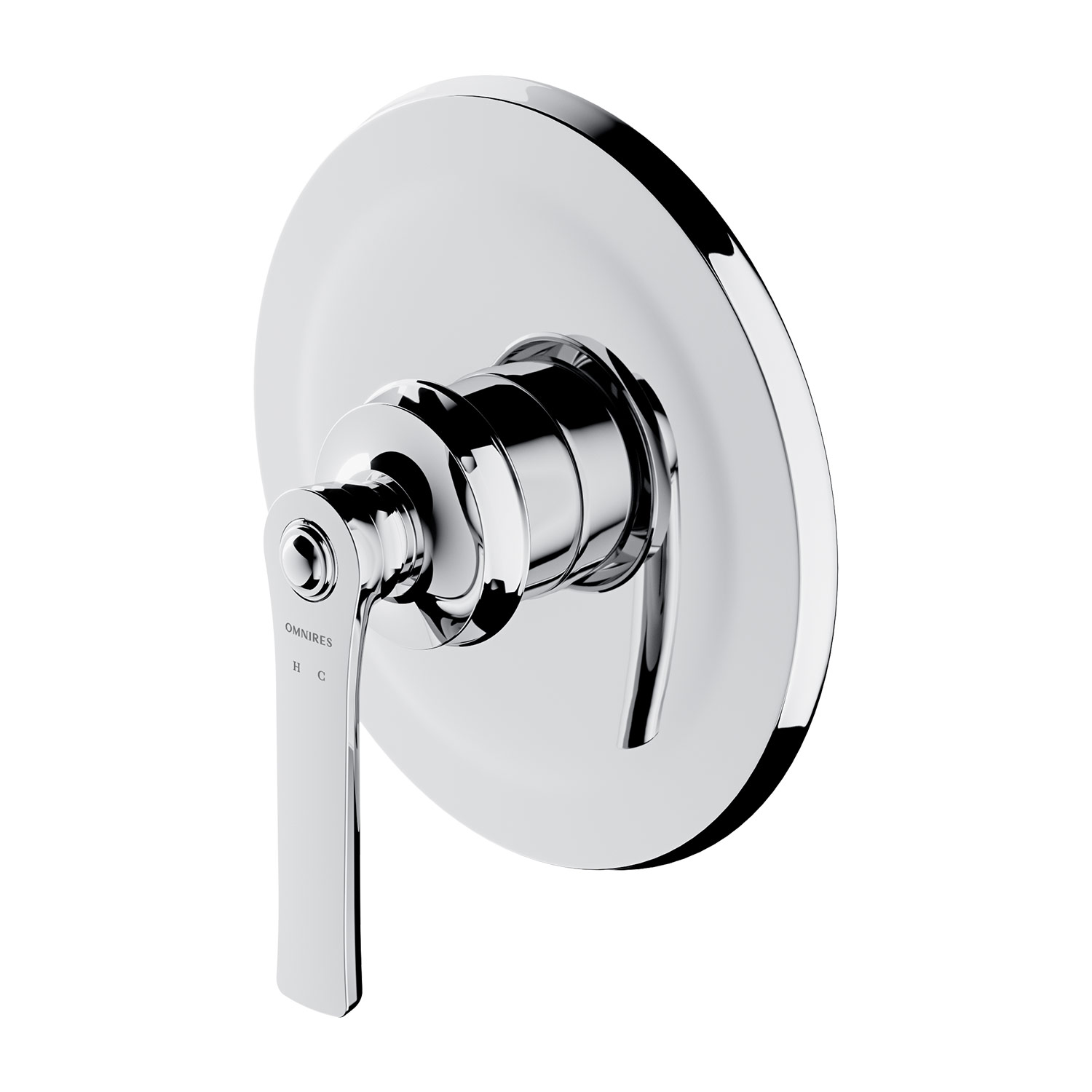 Omnires Armance douchekraan inbouw chroom AM5245CR