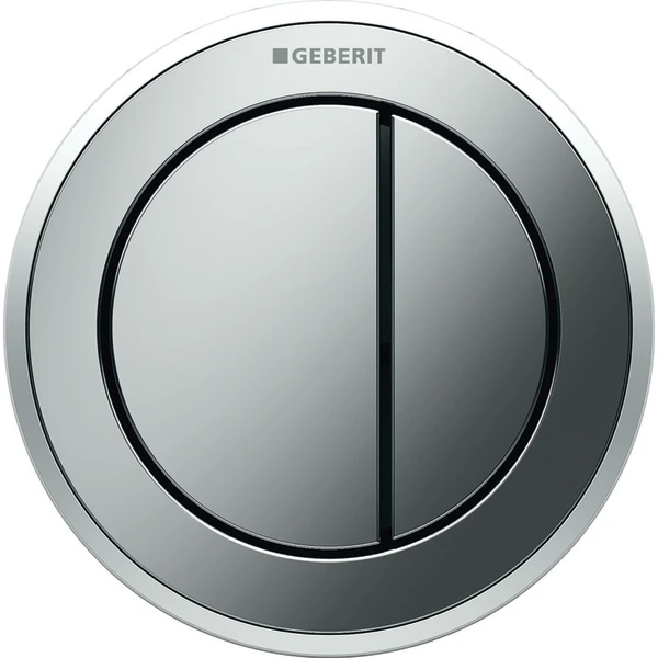 Geberit Typ 10 spoelknop voor het toilet mat chroom-staal 116.057.KH.1