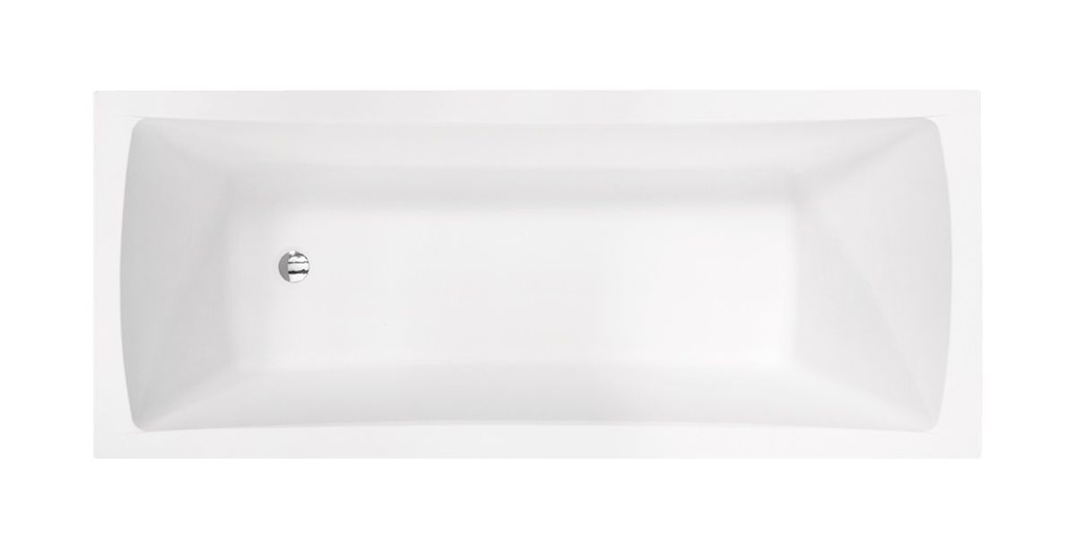 Besco Optima rechthoekig bad 150x70 cm wit #WAO-150-PK