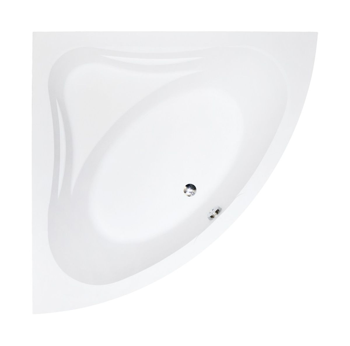 Besco Mia hoekbad 140x140 cm linkszijdig wit #WAM-140-NS