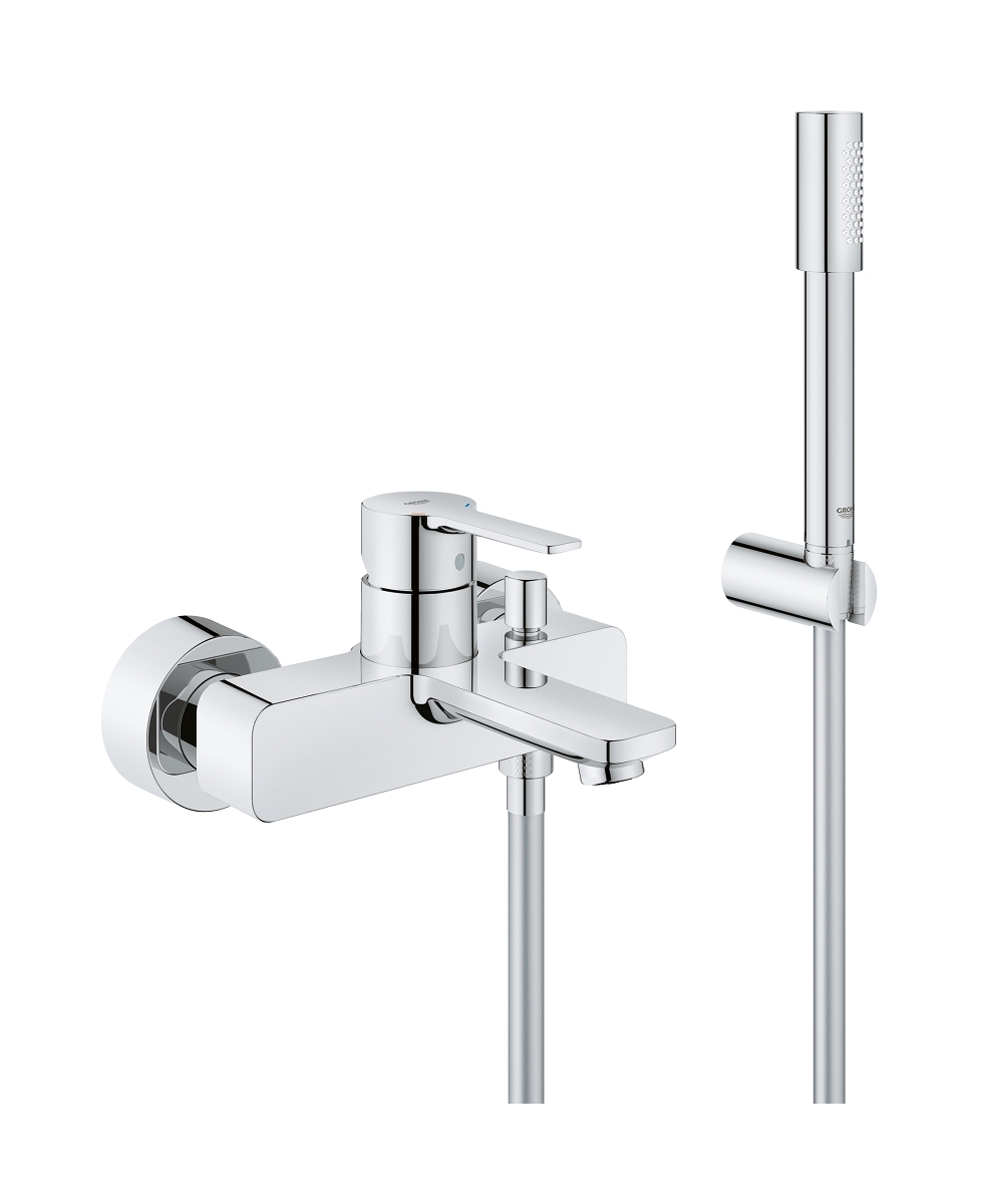 Grohe Lineare bad- en douchekraan wand StarLight Chrome 33850001