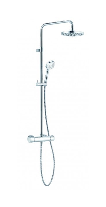 Kludi Dual Shower System doucheset wand met thermostaat chroom 6809505-00