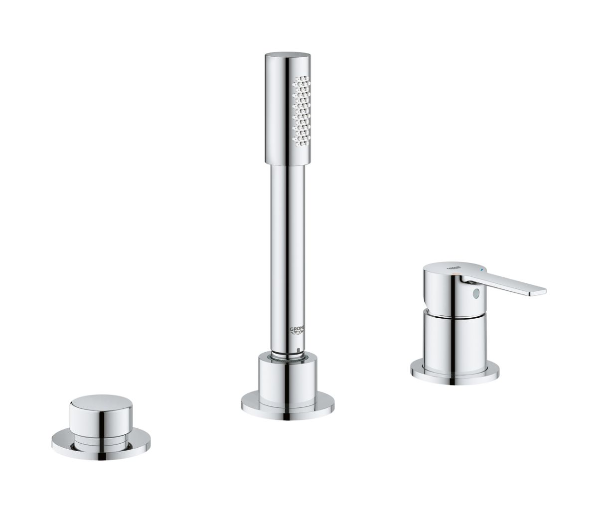 Grohe Lineare bad- en douchekraan boven de badkuip StarLight Chrome 19965001