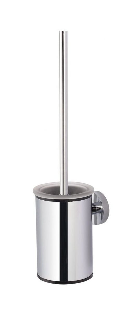 Stella Classic toiletborstel ingeschroefd chroom-glas 07.434