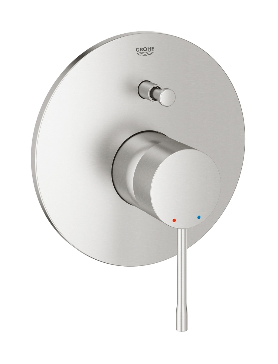 Grohe Essence bad- en douchekraan inbouw SuperSteel 19285DC1