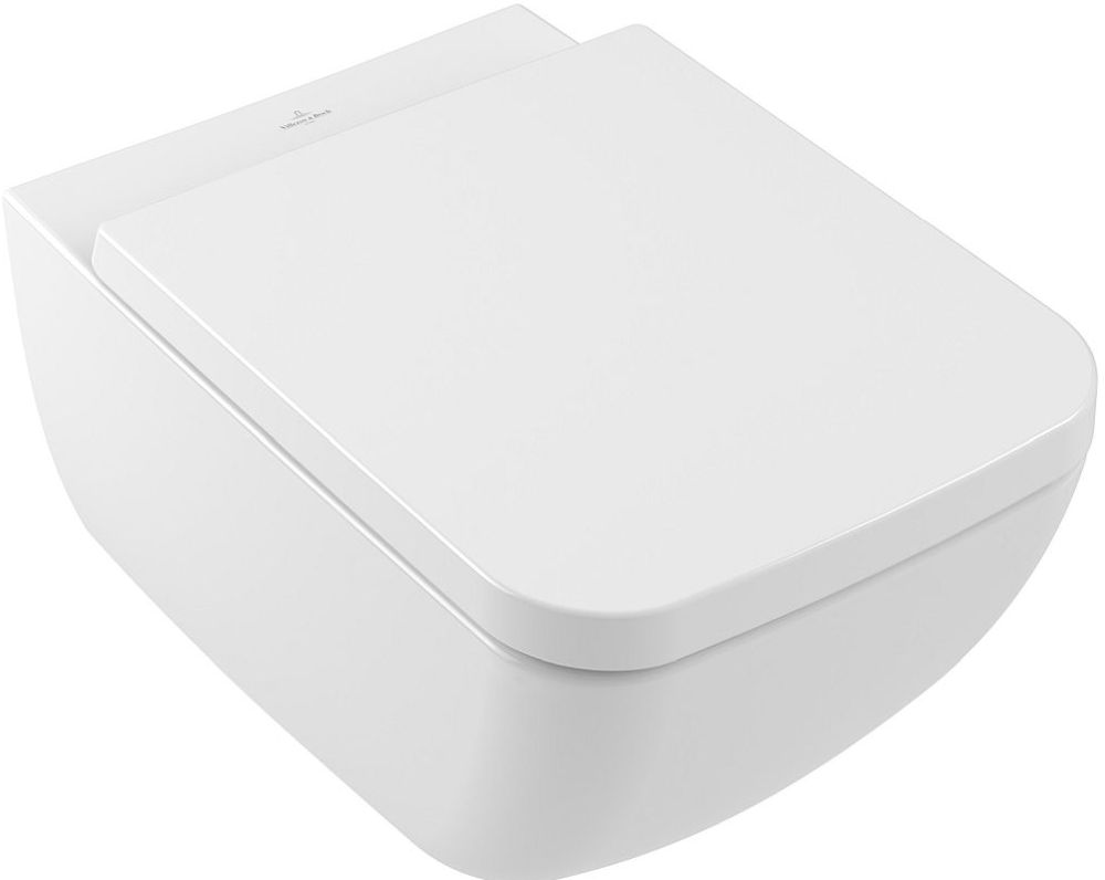 Villeroy & Boch Venticello toiletbril langzaam vallend wit 8M22S101