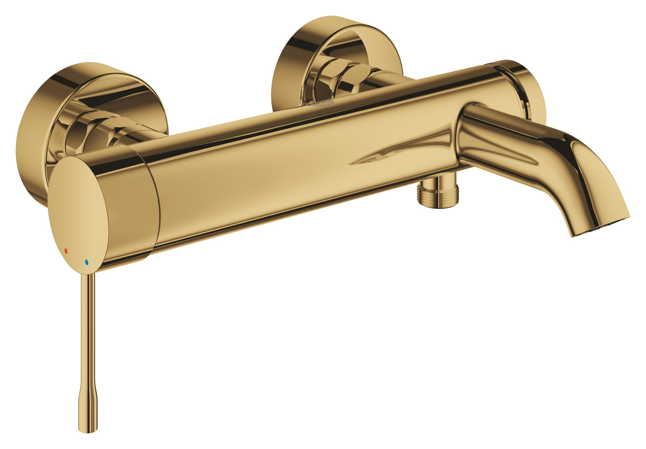 Grohe Essence bad- en douchekraan wand gouden 33624GL1