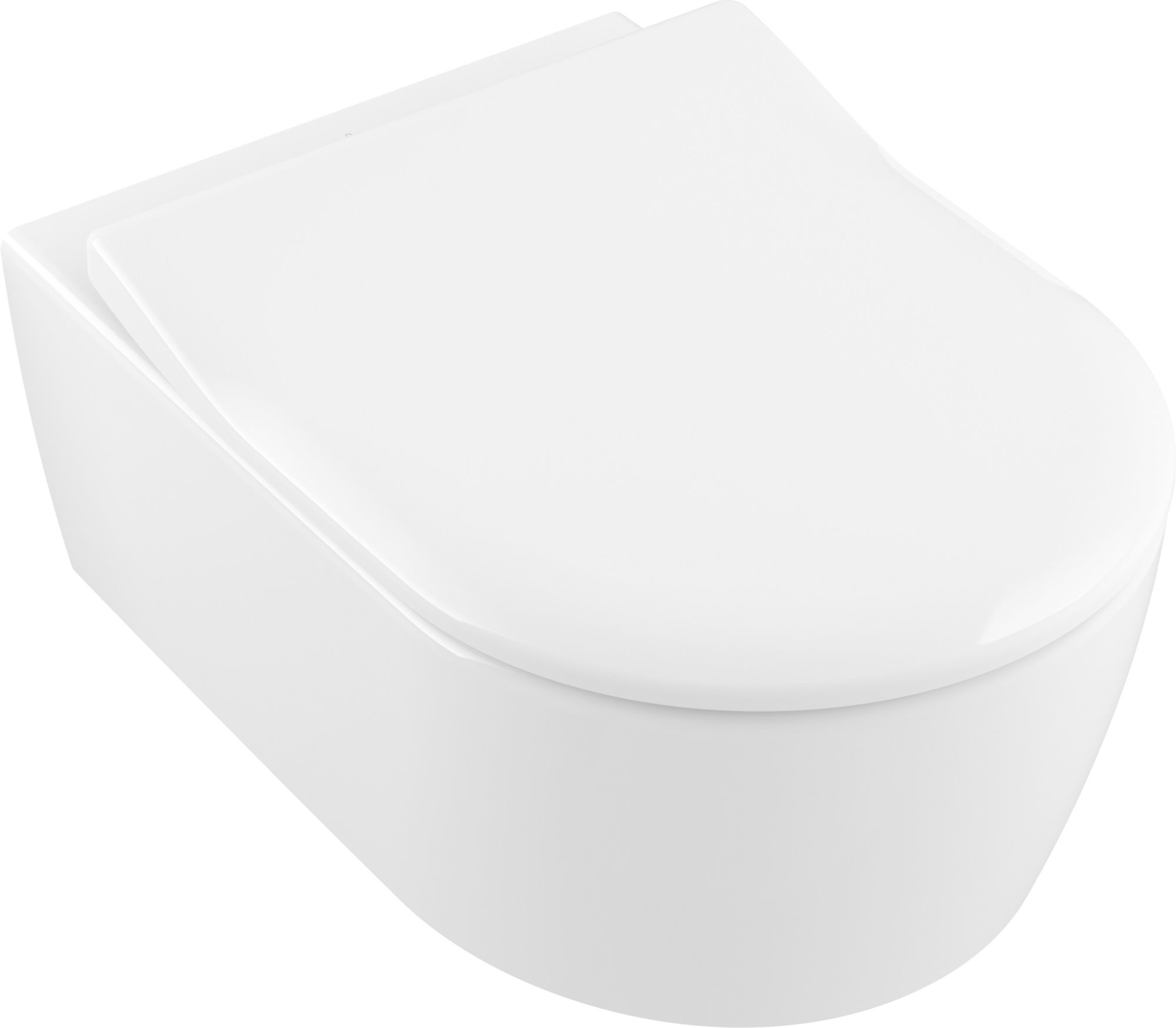 Villeroy & Boch Avento combi-pack set met zitting hangend zonder kraag wit 5656RS01