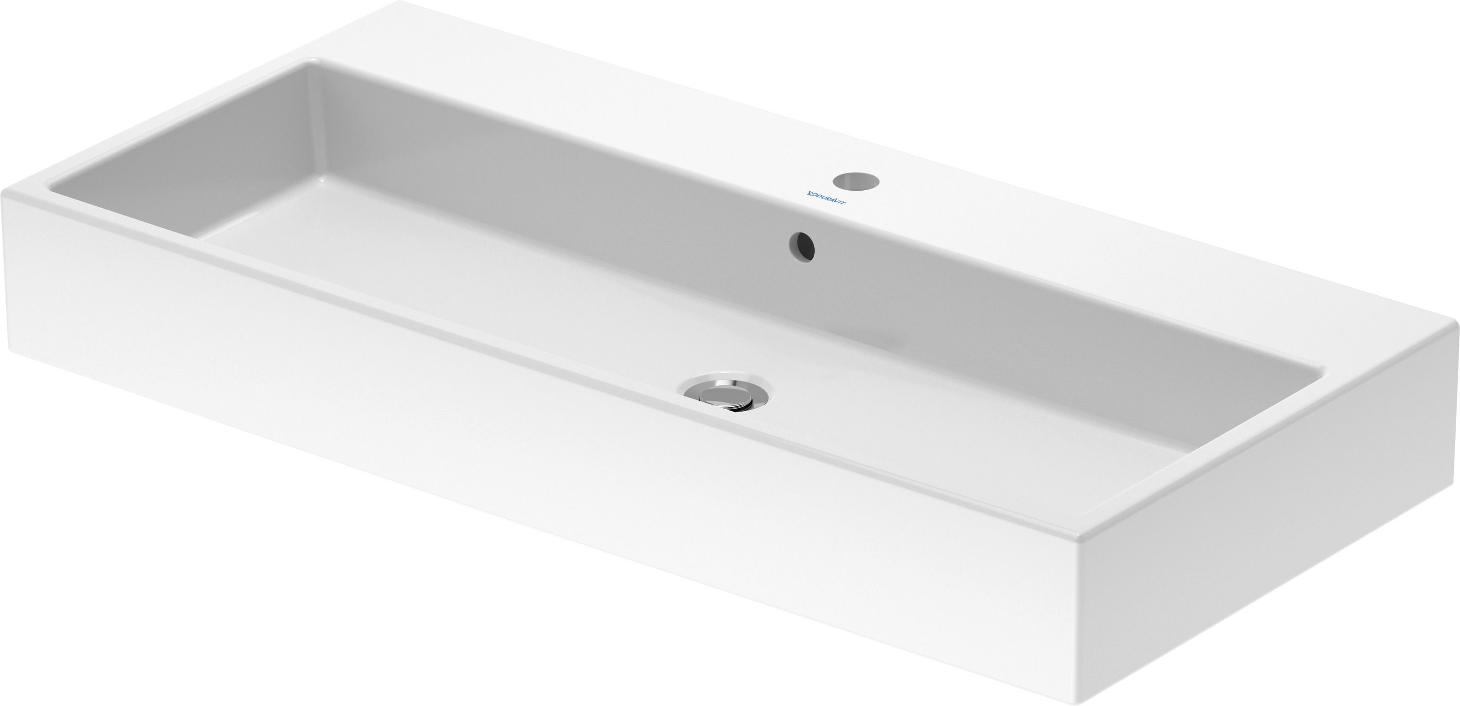 Duravit Vero Air wastafel 100x47 cm rechthoekig meubel wit glans 2350100041