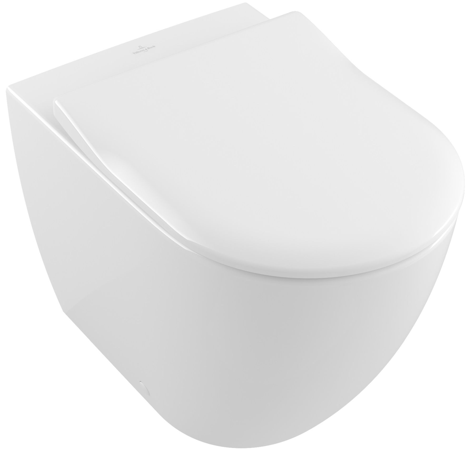 Villeroy & Boch Subway 2.0 toiletpot staand zonder kraag wit 5602R0R1