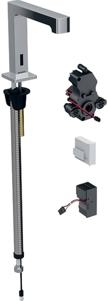 Geberit Brenta wastafelkraan staand elektronisch chroom 116.192.21.1