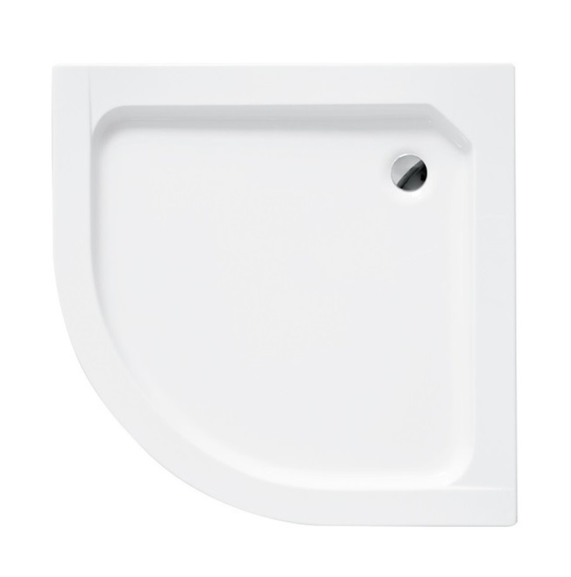 Besco Alex halfronde douchebak 90x90 cm wit #BAA-90