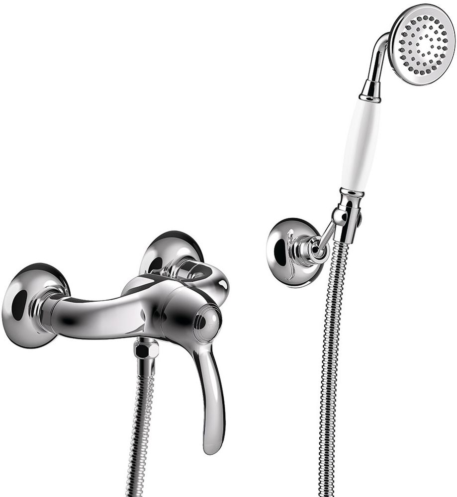 Tres Monoclasic douchekraan wand chroom 242.167.01