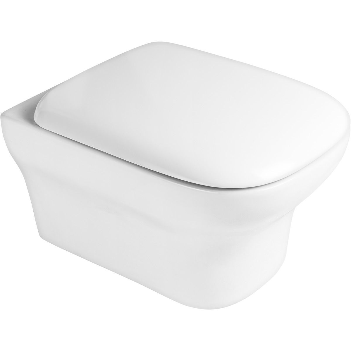 Oltens Gulfoss toiletpot hangend zonder kraag wit glans 42003000