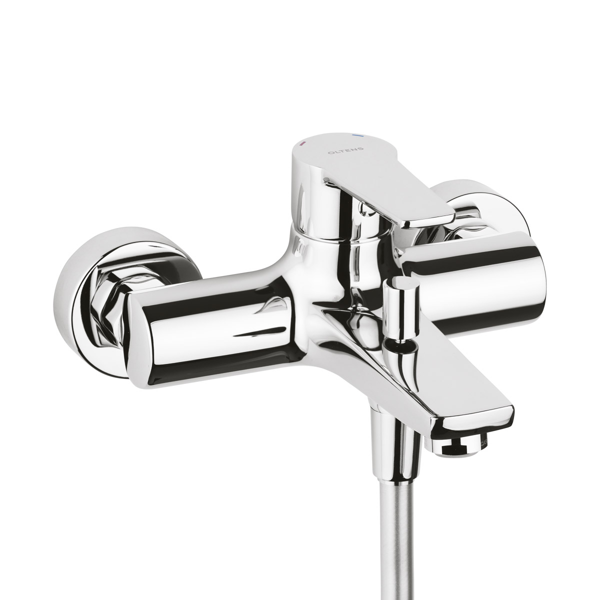 Oltens Jog bad- en douchekraan wand chroom 34003100