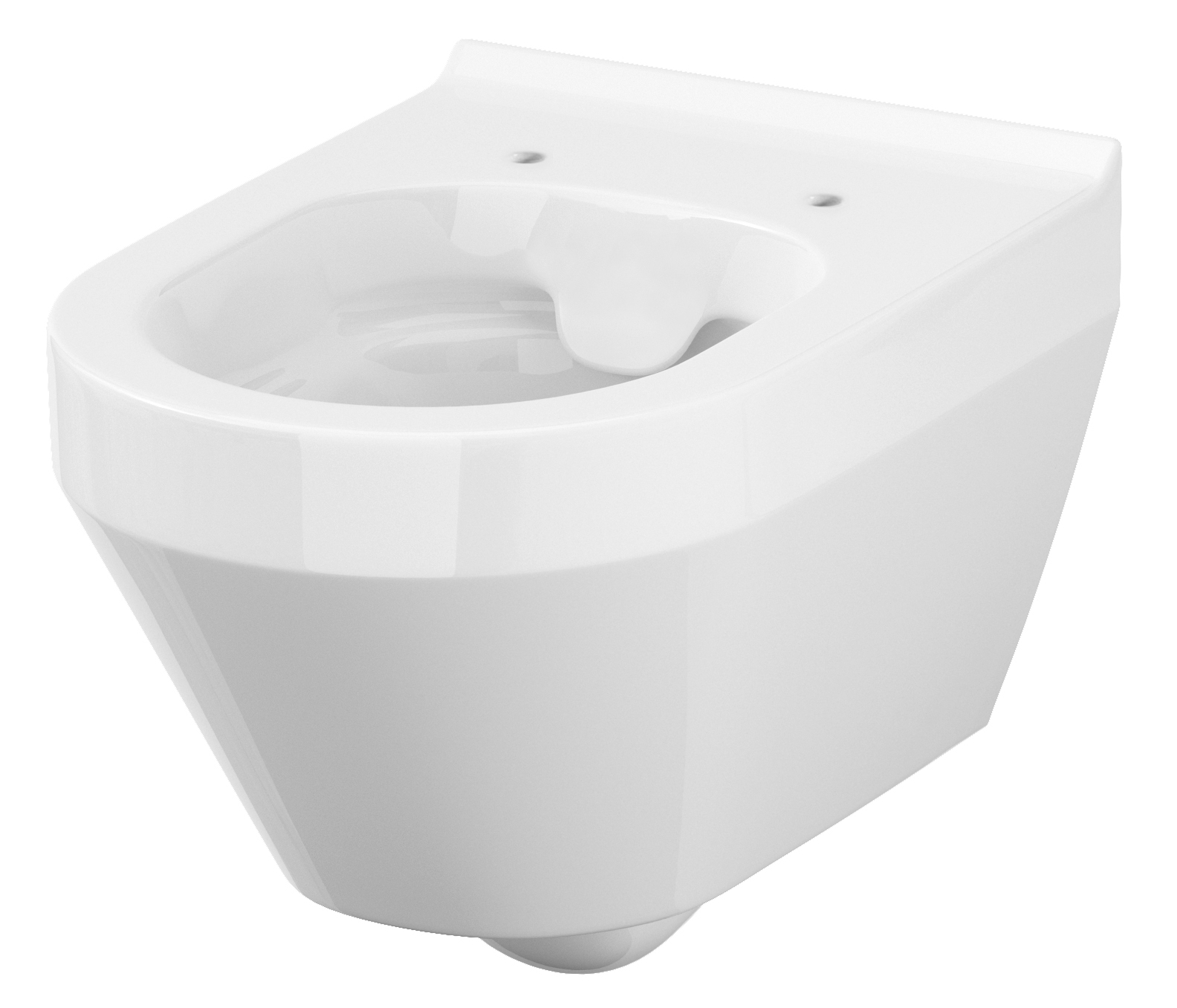 Cersanit Crea toiletpot hangend zonder kraag wit K114-015